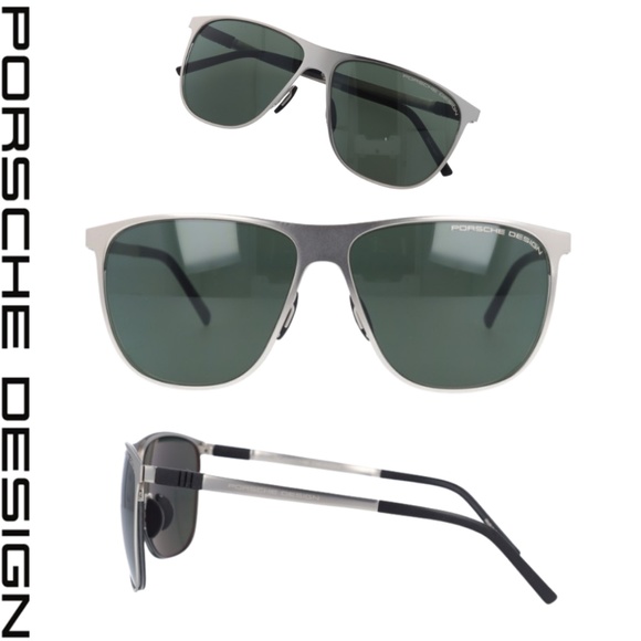 Porsche Design Other - Porsche Design Sunglasses - P'8609-C Silver/Green 58-14-140